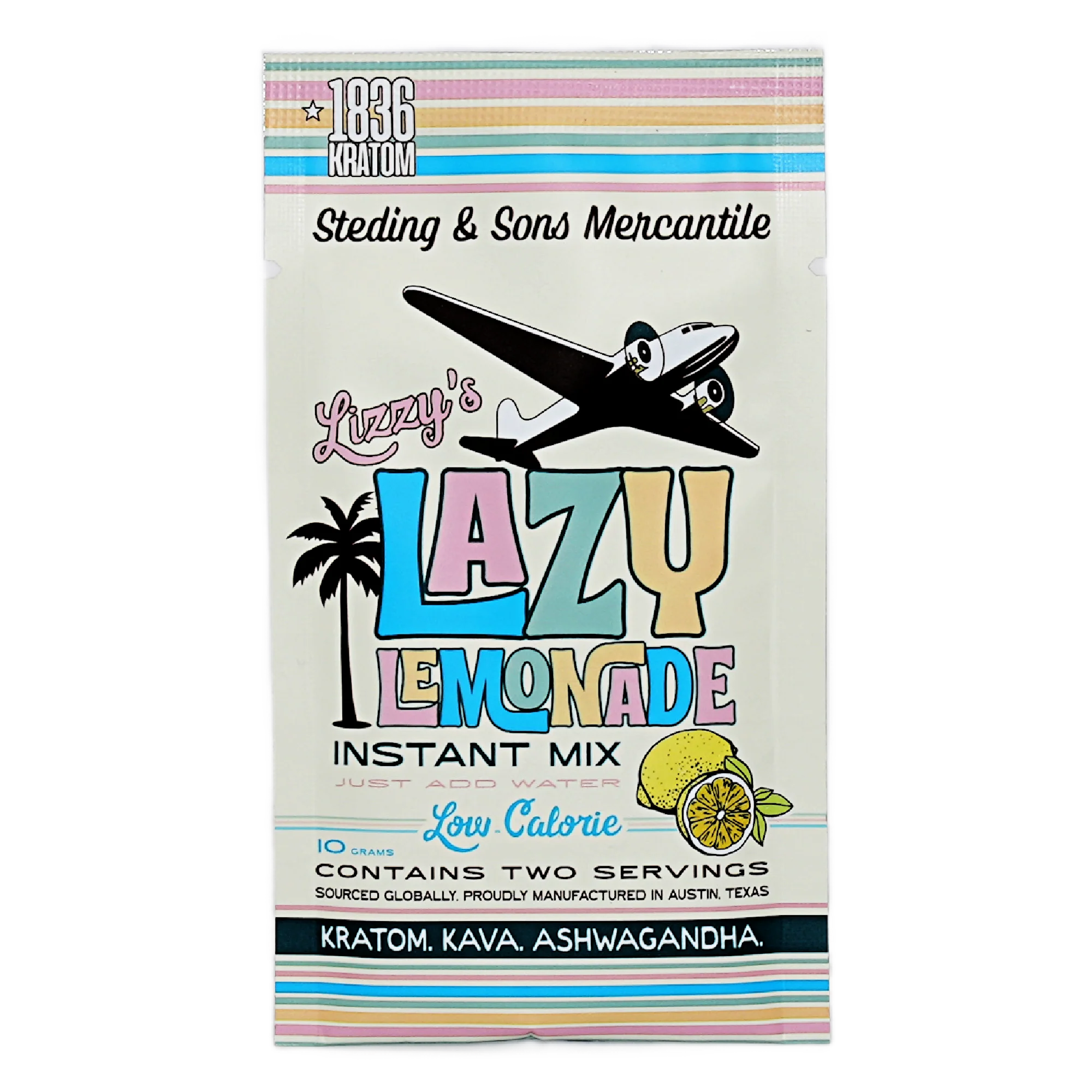 Lazy Lemonade Mood Support Tonic Instant Mix Packet - Monthly (Single)