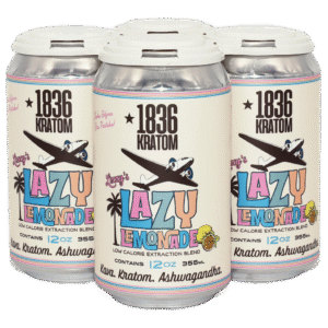 Lazy Lemonade Mood Support Tonic 12oz Can - Monthly (4 Pack)