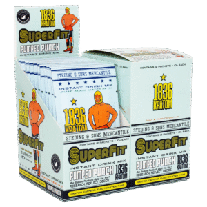 1836 SuperFit Pumped Punch! Instant Mix  Packet - Monthly ( Box of 12 )